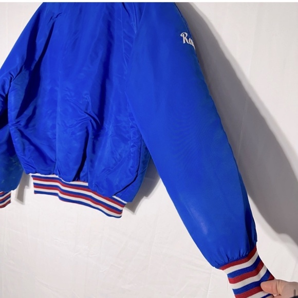Vintage Transcona Regents Blue Bomber Jacket L - Picture 10 of 16